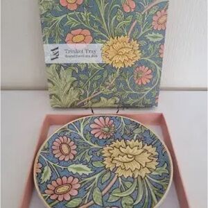 Floral Porcelain Trinket Tray